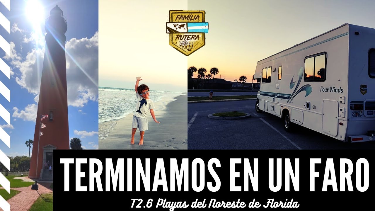 Terminamos en un Faro! 🌅Recorriendo las playas del noreste de Florida (T2.C6)