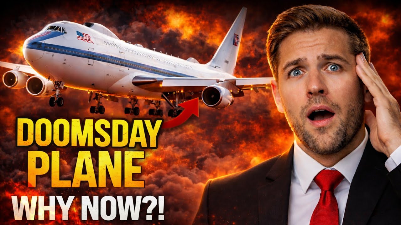 Why America’s “Doomsday Plane” Was Spotted Now 🇺🇸✈️ | E-4B Nightwatch Explained | True Wins