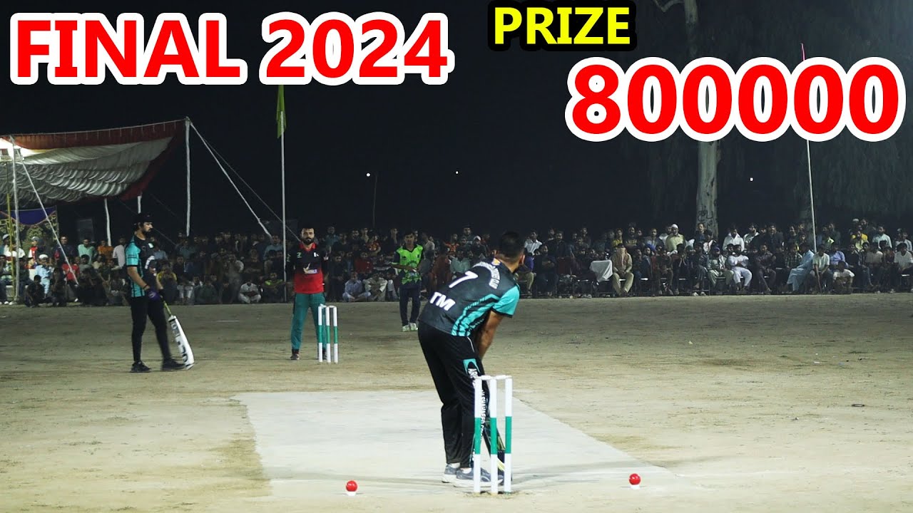 FINAL 2024 TAMOUR MIRZA FAHAD MC VS CHOTA VICKY AHSAN CHITTA PRIZE 8 LAC’S LAST OVER BEST FINAL