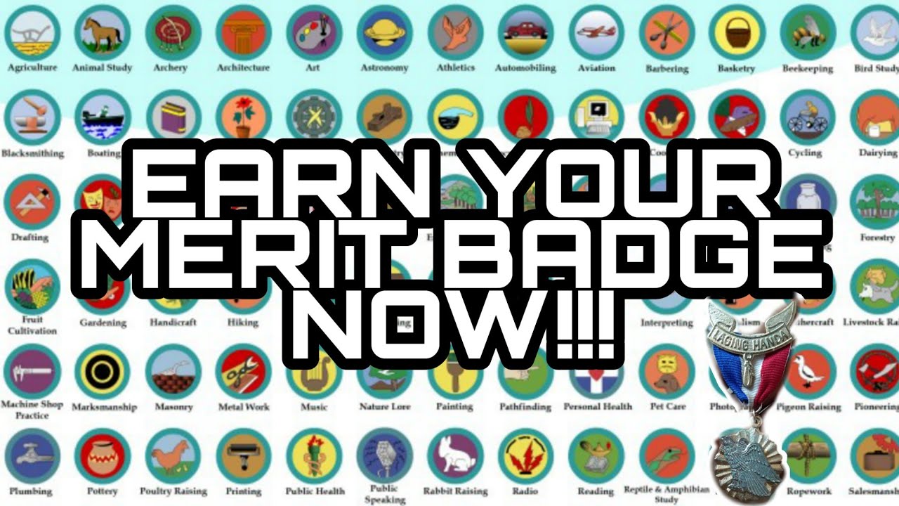 HOW TO EARN MERIT BADGES