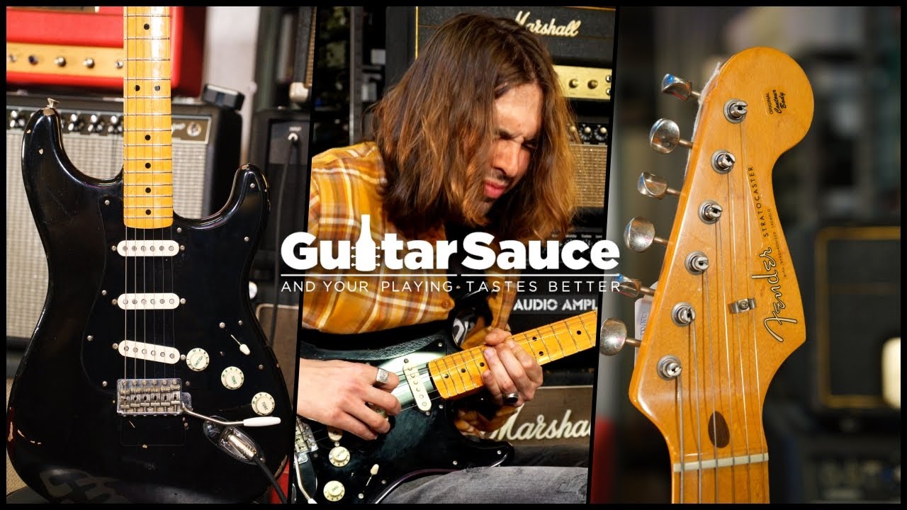 Fender Custom Shop Stratocaster David Gilmour Signature Relic Black | Demo by Paul Audia