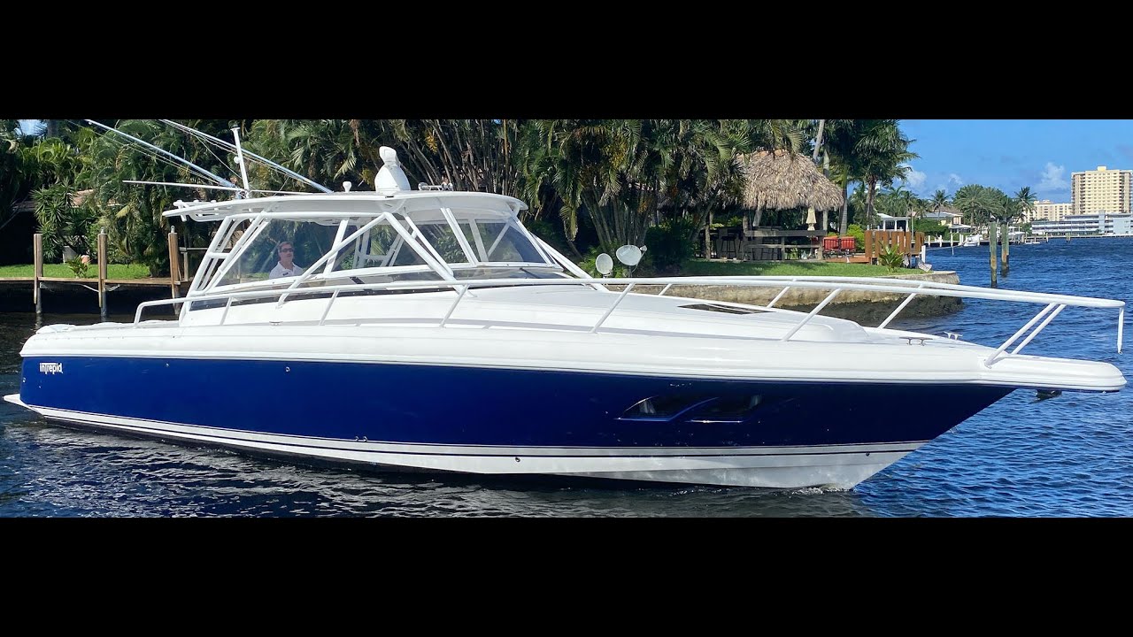 2014 Intrepid 39 Sport Yacht for Sale At MarineMax Pompano Beach