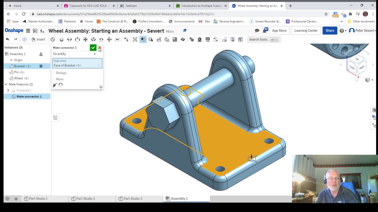Onshape   5 Creating A Mate Connector