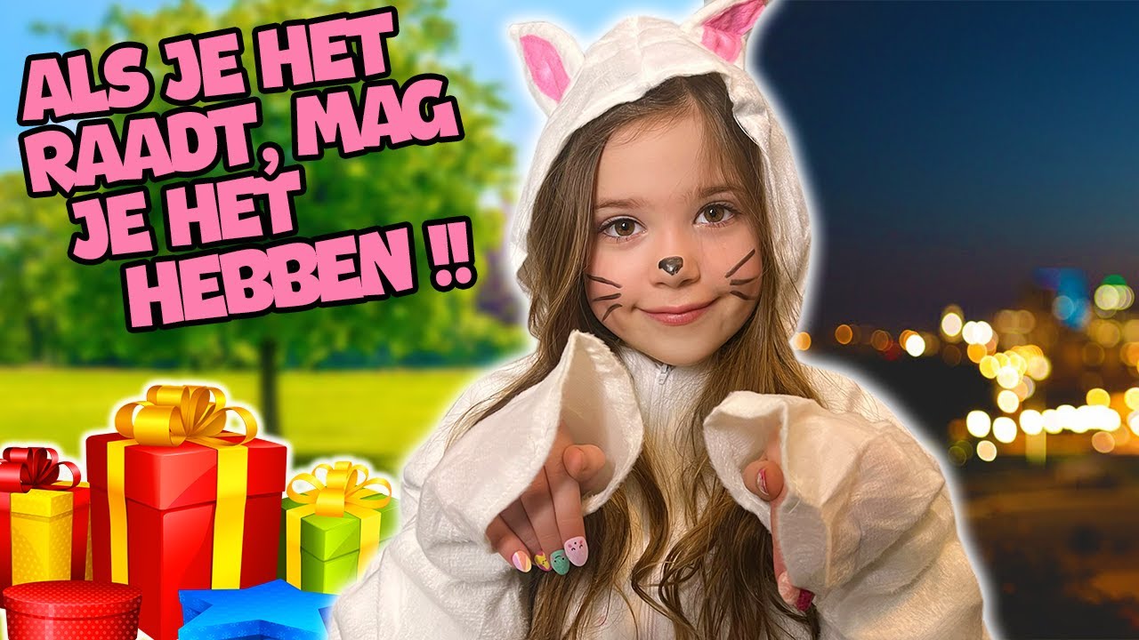 PIP ALS SCHATTIG KONIJN DOOR DE STAD !