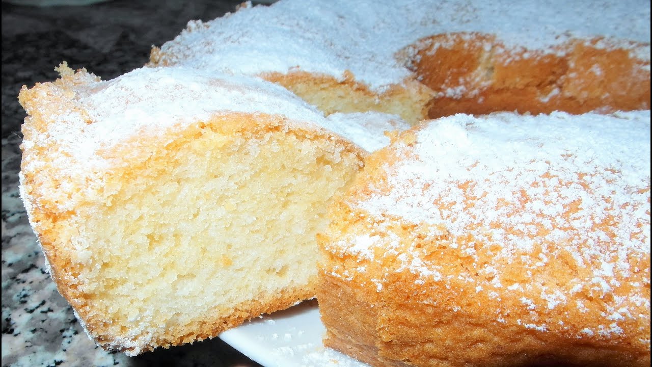 Ricetta CIAMBELLA SOFFICE con soli ALBUMI - GiAlQuadrato