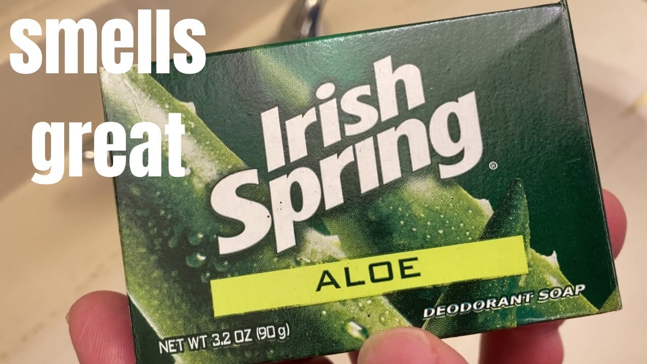Irish Spring Soap with Aloe