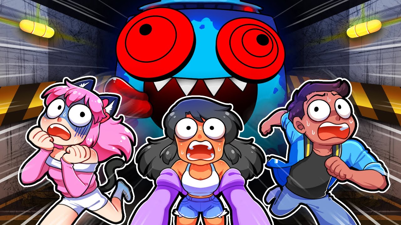 ESCAPE! From MONSTER TRAINS in Roblox!