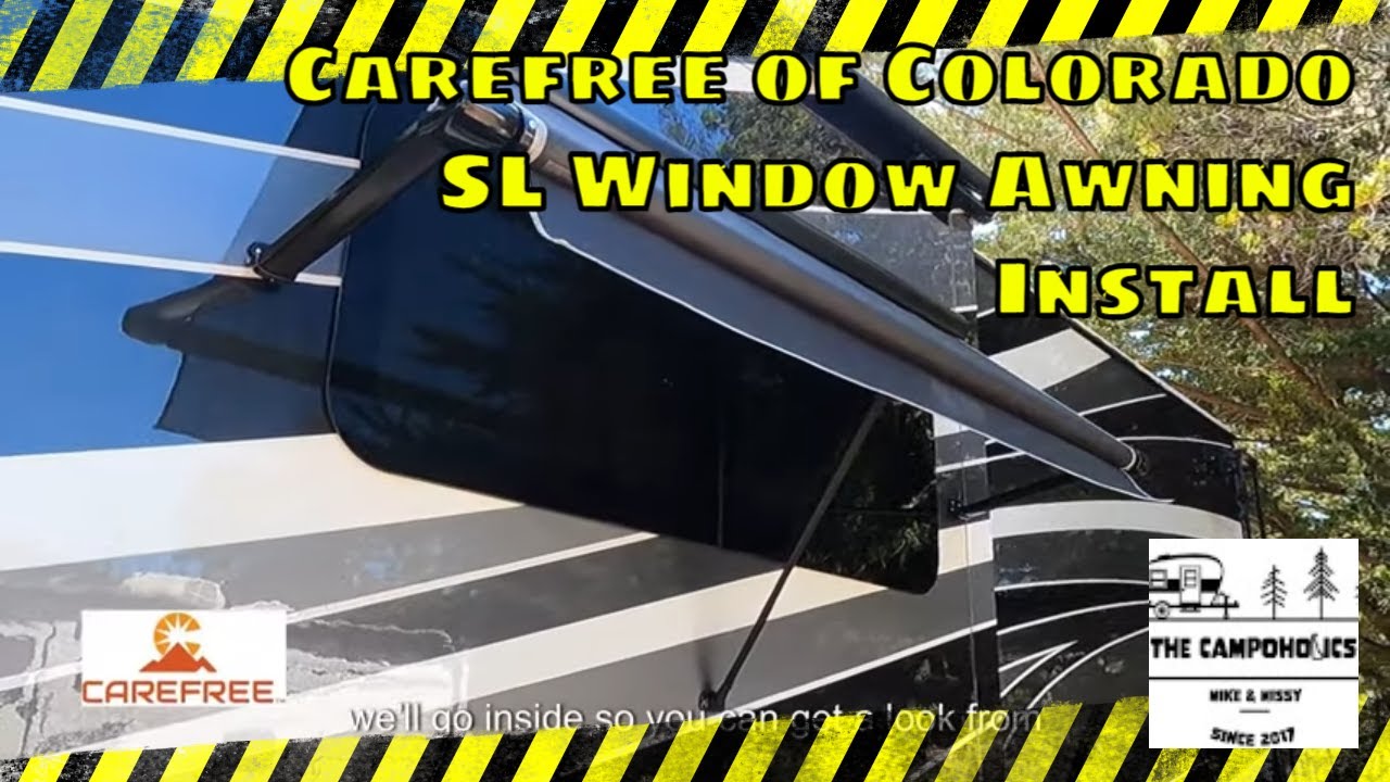 Carefree Of Colorado RV SL Window Awning Installation