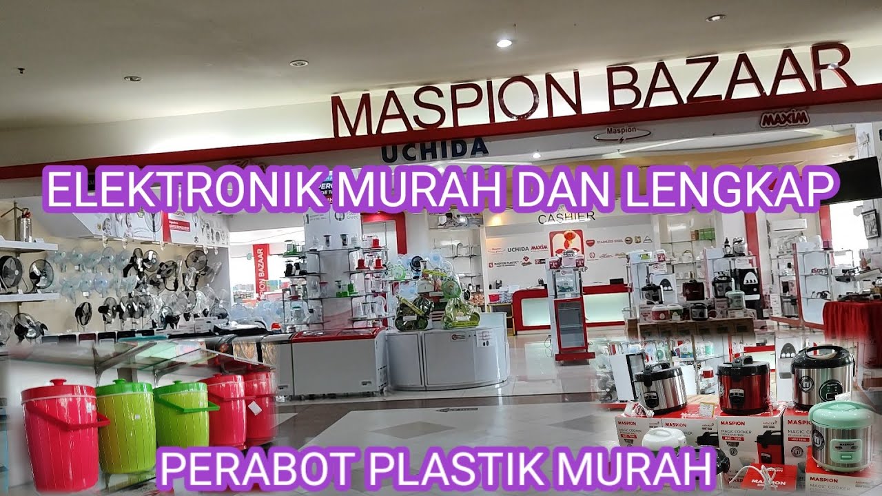 MASPION BAZAAR SURABAYA//TEMPAT BELANJA PERABOT RUMAH ELEKTRONIK DAN PLASTIK