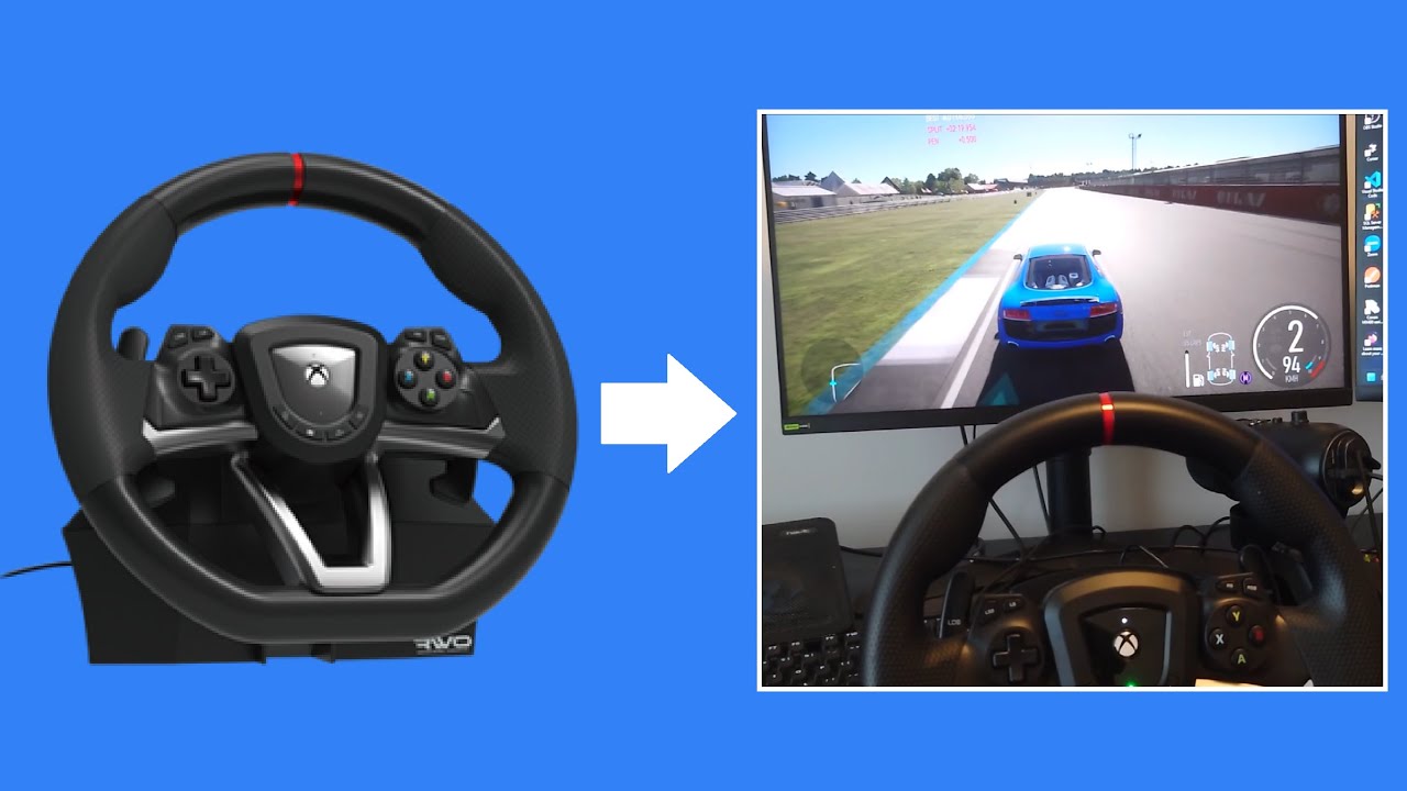 How to Set Up the HORI Racing Wheel Overdrive on PC/Windows!