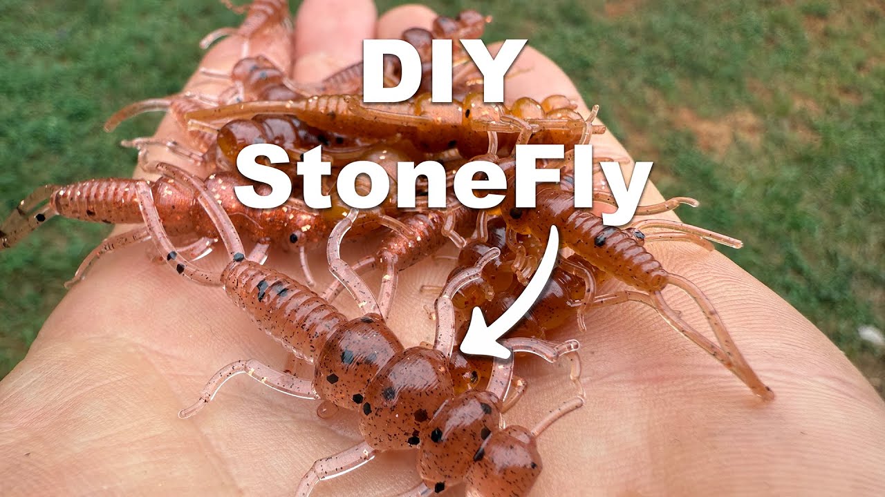 DIY Stonefly Baits - Crappie and Bluegill can't resist!