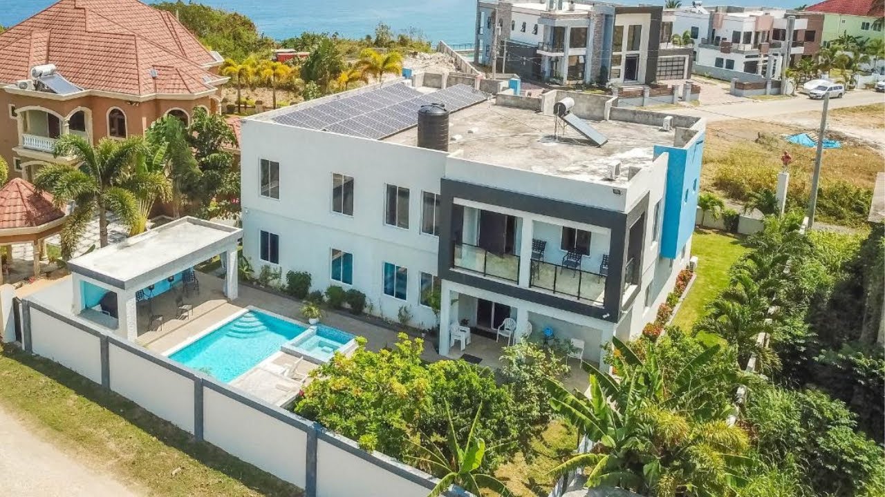 Ocean View 4 Bedroom 5 Bathroom House for sale on Jamaica Beach, Tower Isle, St Mary, Jamaica