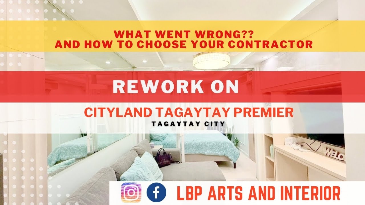RENOVATION : What Went Wrong & How to Choose the Right Contractor || CITYLAND PREMIER TAGAYATAY
