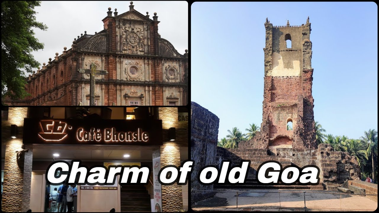 EP21:- 103 year old legendary Bhonsle cafe | Basilica of Bom Jesus | Ruins of St. Augustine