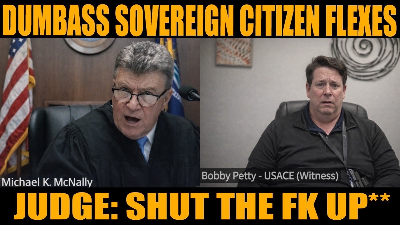 Judge DESTROYS sovereign citizen in court After FAKE LAW RANT… PLAY STUPID GAMES WIN STUPID PRIZES!