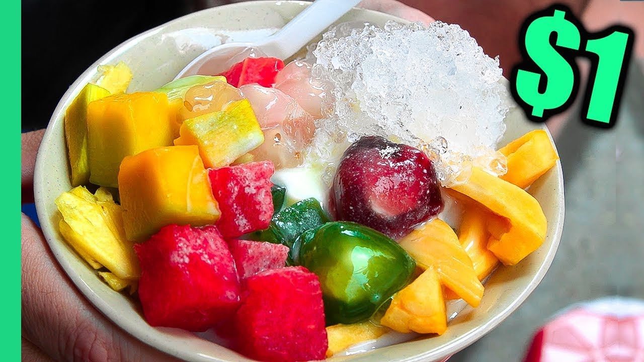 10 Foods Under $1 in Hanoi, Vietnam - Street Food Dollar Menu