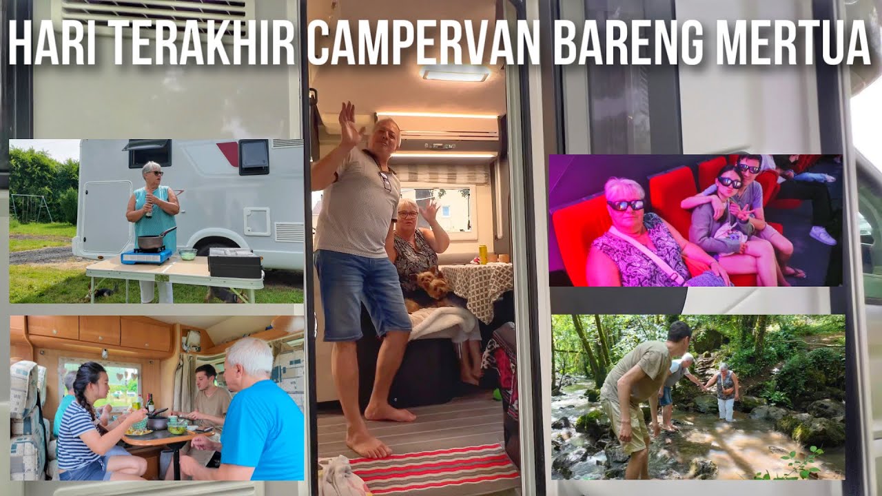 Mertua Masak Untuk Hari Terakhir Campervan Bareng Keliling Eropa😭