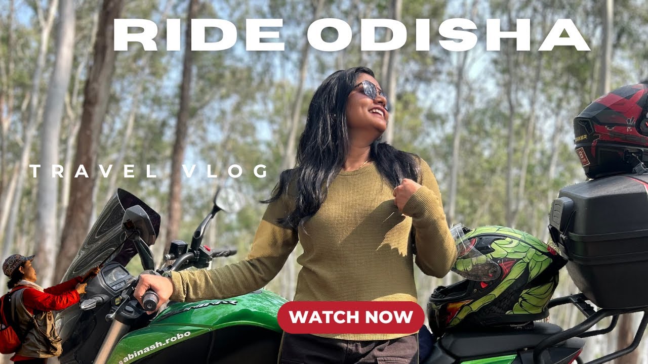 Bike Ride to Maa Tarini  Temple Ghatagaon | Odia vlog #youtube  #abinashrobovlogs