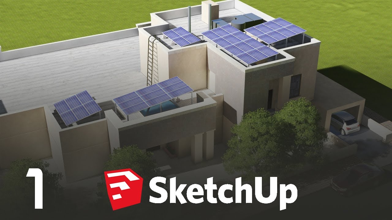 01. Sketchup in Solar System Design 2021 | Setup & Skelion Installation - تسطيب البرنامج وتفعيله