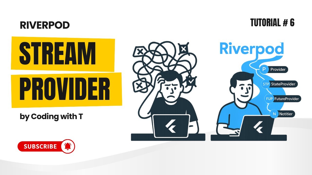 06  # Stream Provider in Flutter with Riverpod |  Flutter Riverpod State Management