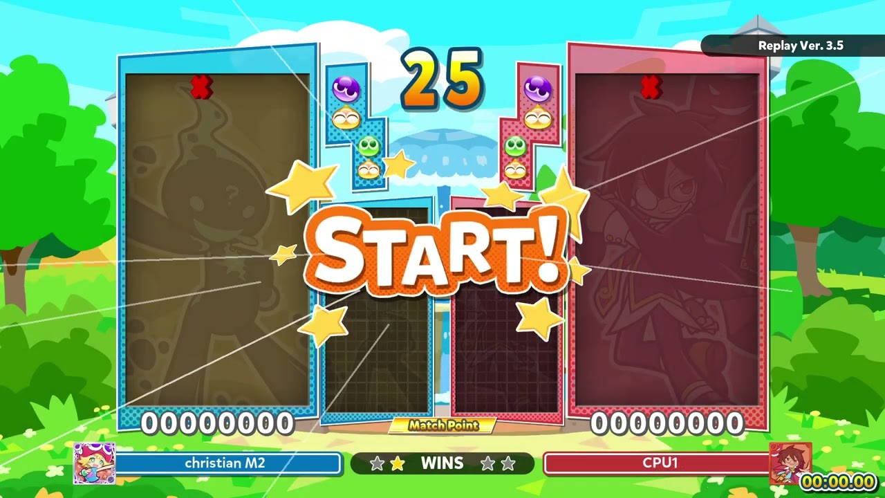 Puyo Puyo Tetris 2 PC Alternate Ecolo VS Alternate Strange Klug New Years Day Special