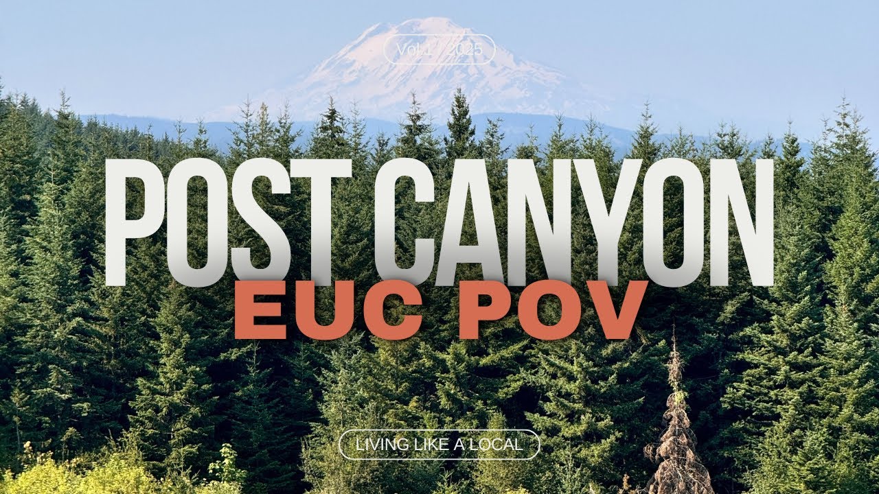 Electric Unicycle Takes on Post Canyon's Epic Mountain Bike Trails! | Raw POV Action