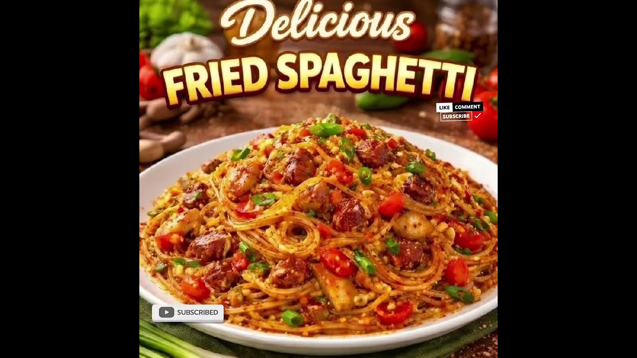 How to make sweet and delicious pastor #spaghetti