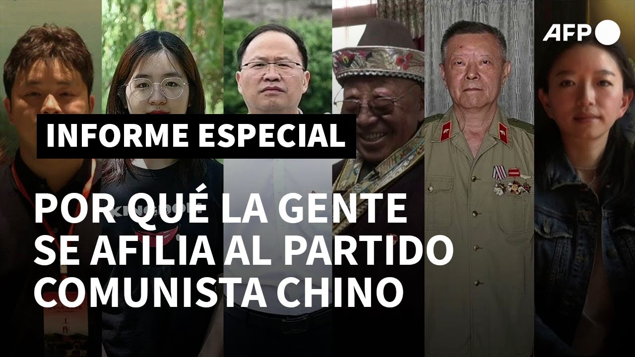 Por qué la gente se afilia al Partido Comunista de China | AFP