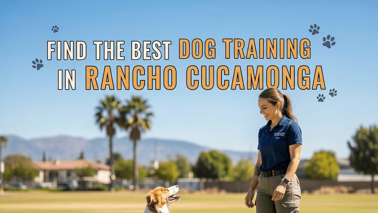 Find the Best Dog Training in Rancho Cucamonga California