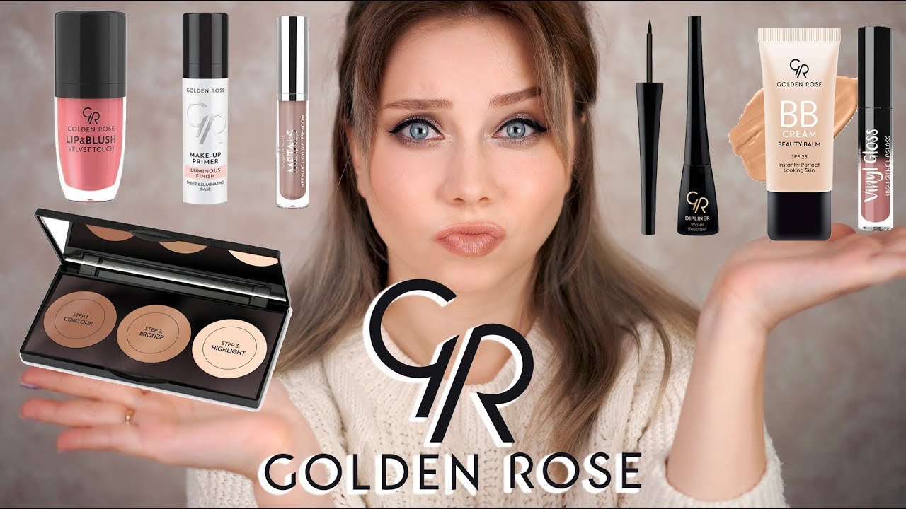 ОБЗОР БЮДЖЕТНОЙ КОСМЕТИКИ GOLDEN ROSE