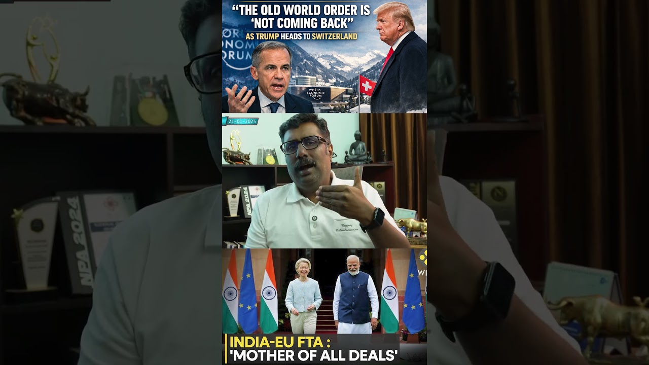Global Power Shifts, Trump at Davos & the India-EU Mega Deal Explained