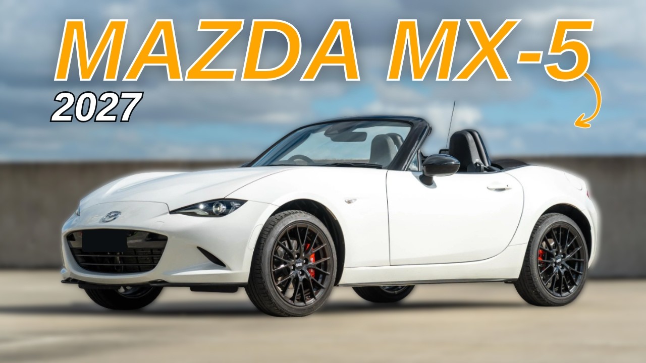 Mazda MX-5 2027 года остаётся лёгкой, и это меняет всё.