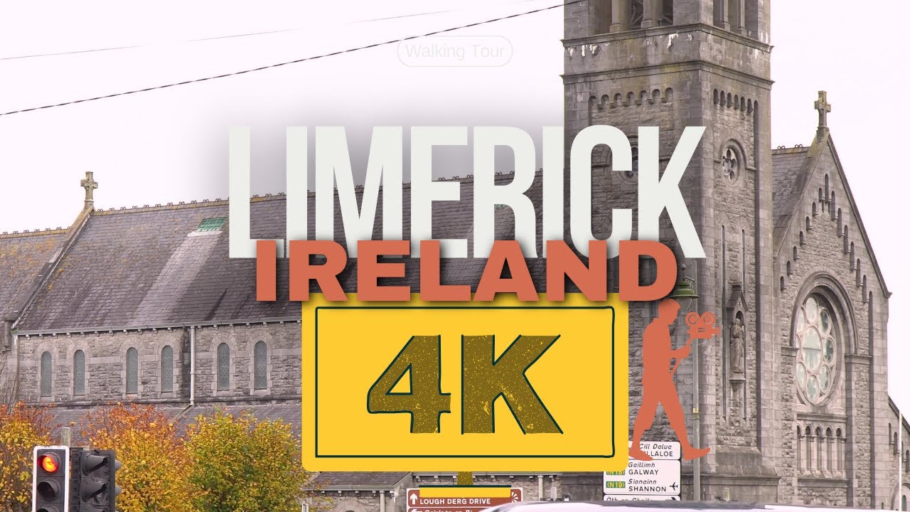 Limerick, Ireland 4K - Walking Tour Pt.4