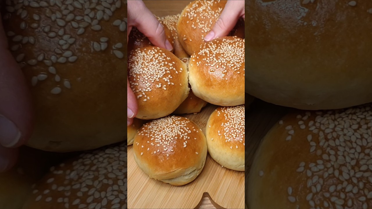Brioche Burger Buns 🌟