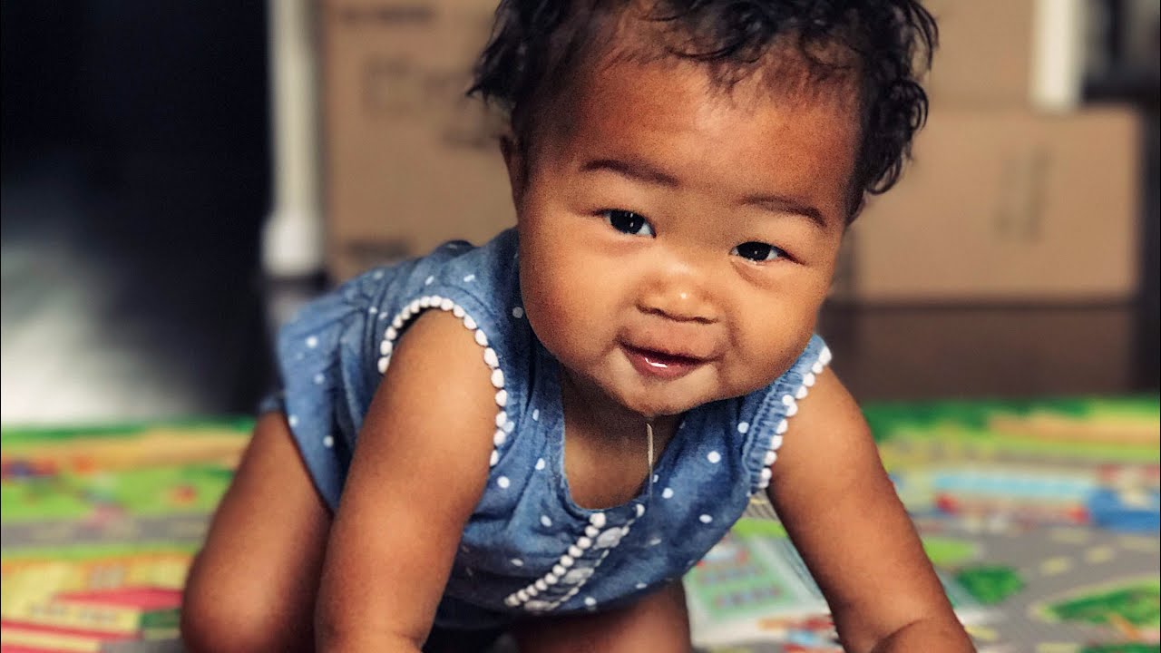 BABY IS CRAWLING!