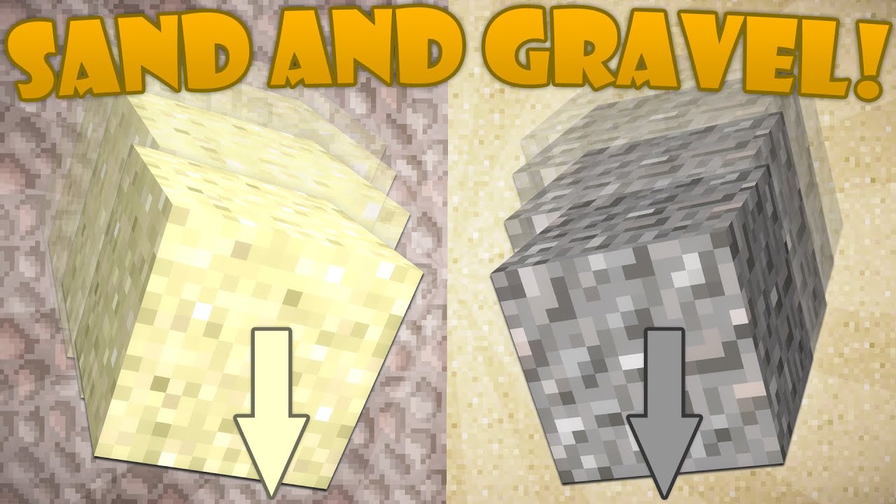 Why Sand and Gravel Fall - Minecraft