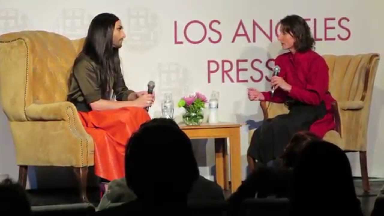 LA Press Conference w/ Conchita Wurst Part 2 of 5