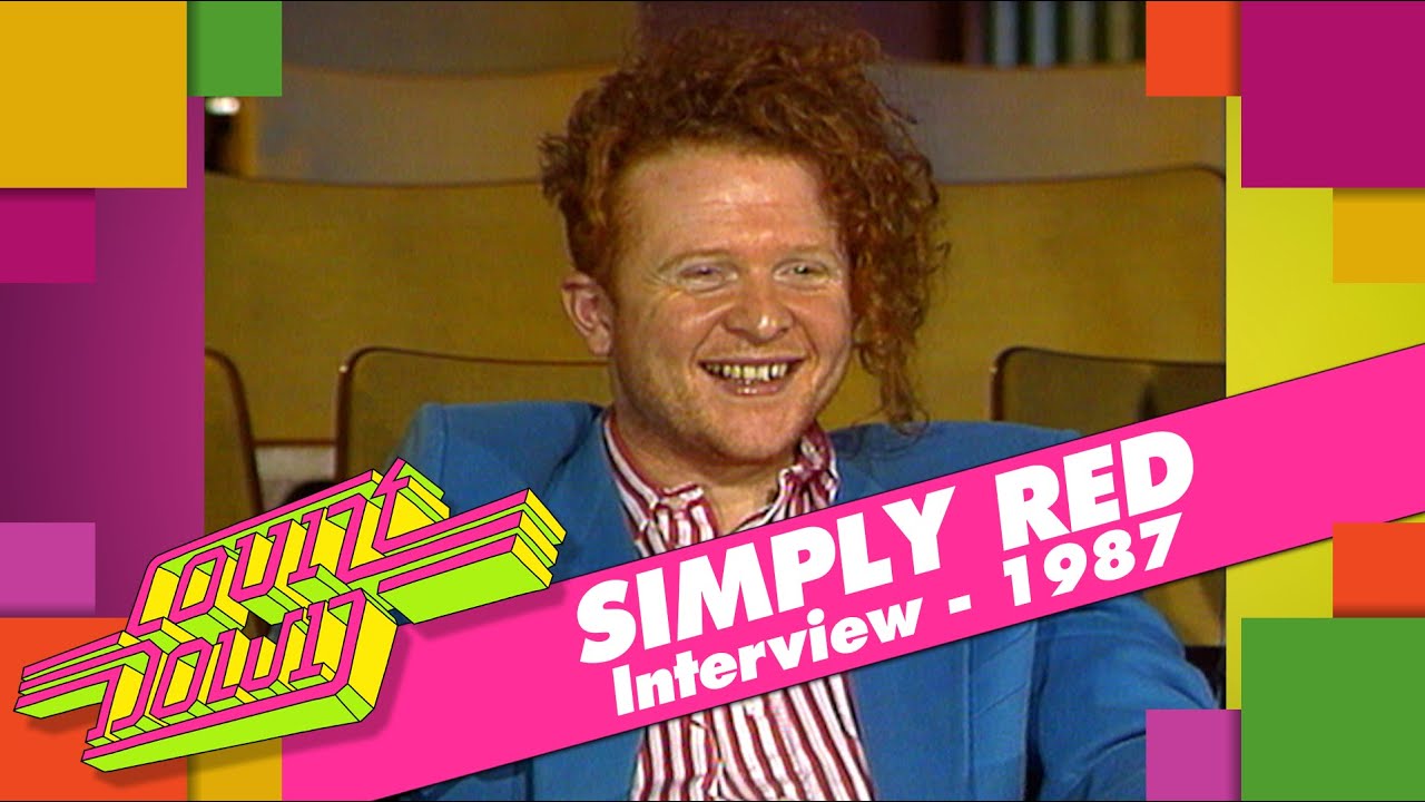 Simply Red on Countdown: Talking Lamont Dozier, Grace Jones & Wine (Interview, 1987)