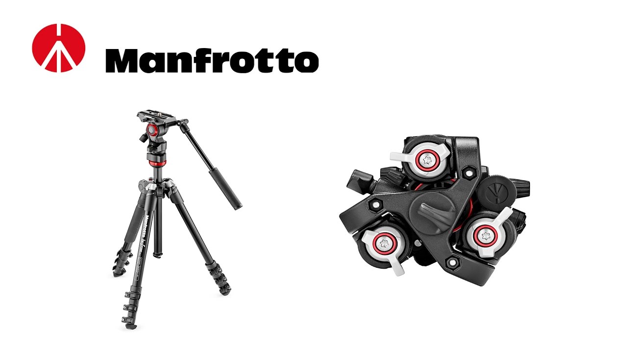 Manfrotto BEFREE LIVE Reisestativ Aluminium schwarz mit Fluid-Videokopf
