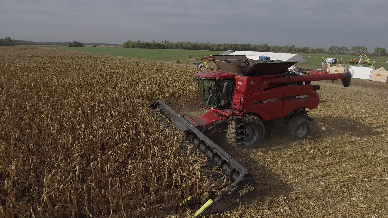 CASE IH AF 9240 + Olimac GT16 Titan Machinery  Ukraine