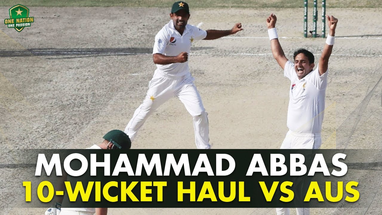 Mohammad Abbas&rsquo; Incredible 1️⃣0️⃣ - Wicket Haul vs Australia in Abu Dhabi | 2nd Test, 2018 | PCB