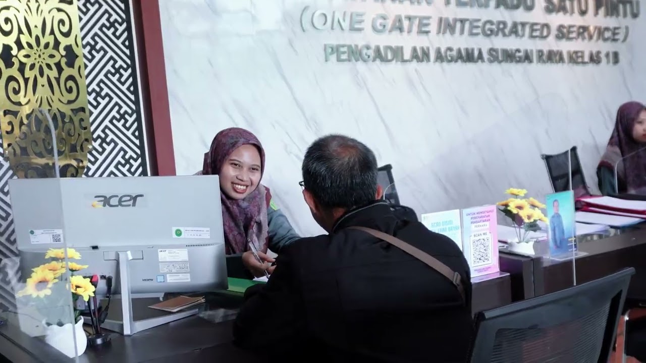 Video Implementasi Audio Layanan di PA Sungai Raya Kelas 1B