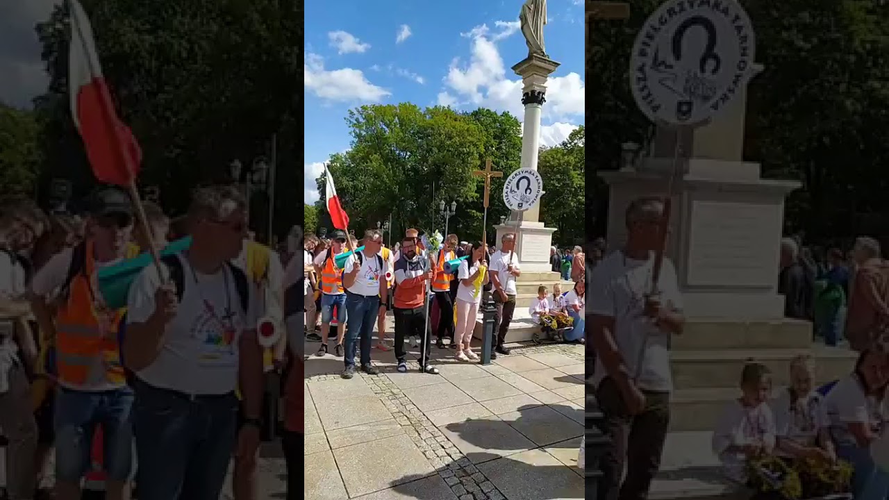 Wejście 43. Pieszej Pielgrzymki Tarnowskiej na Jasną Górę