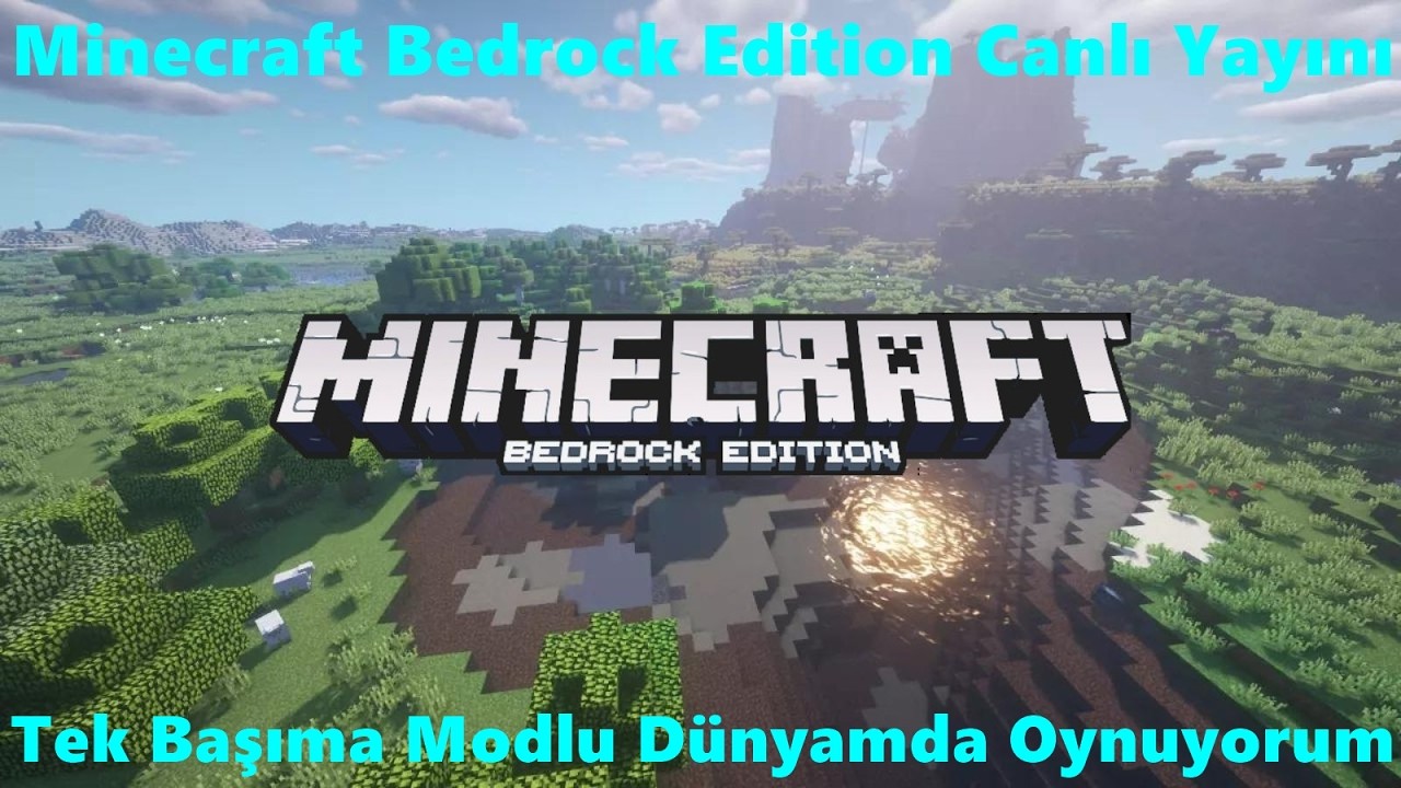 Minecraft Bedrock Edition Tek Başıma Modlu Dünyamda Oynuyorum Shorts Canlı Yayını Buyrun Gelin #5