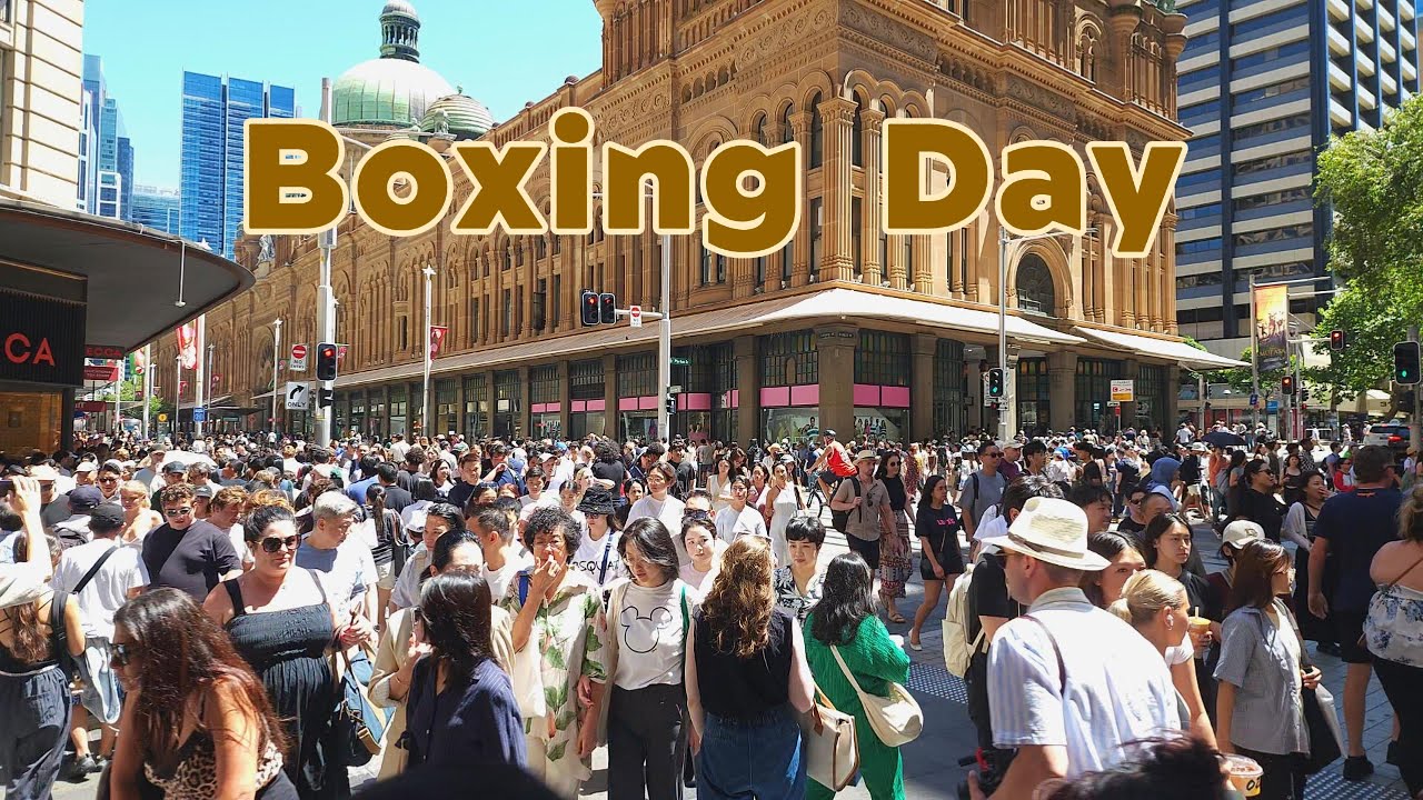 Crazy🔥 !! Boxing Day Chaos  in Sydney🇦🇺: The Hunt for the Best Deals 💰🛍️🛒 