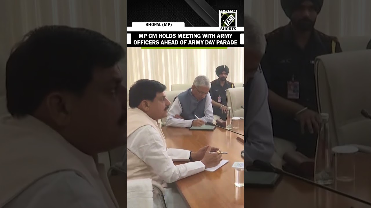 MP CM Mohan Yadav holds meeting with Army officers ahead of Army Day parade in Bhopal