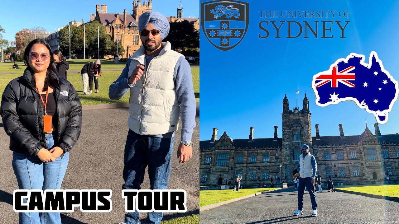 UNIVERSITY OF SYDNEY CAMPUS TOUR WITH MEDICAL STUDENTS