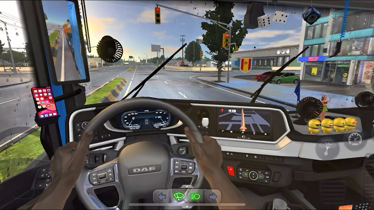 DAF XG+ FTG Interior Accessories | Truck Simulator Ultimate - Mobile Gameplay
