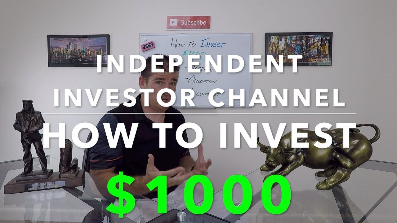 How to Invest $1,000 |  Investing in the Stock Market My Way