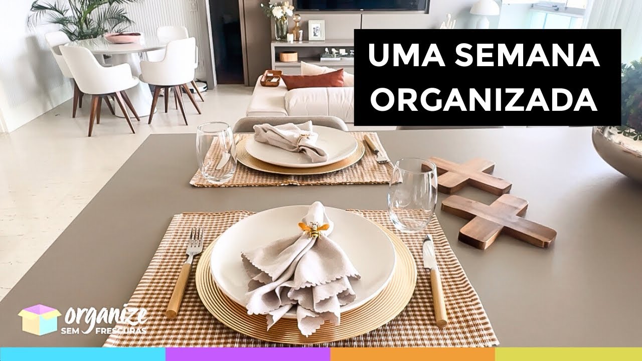 ROTINA DE UMA SEMANA ORGANIZADA + NOVIDADES DA CASA + RECEITA DE LASANHA CASEIRA DELICIOSA
